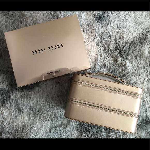 Bobbi Brown Handbags - Bobbi Brown Rose Gold Collection Vanity Case A